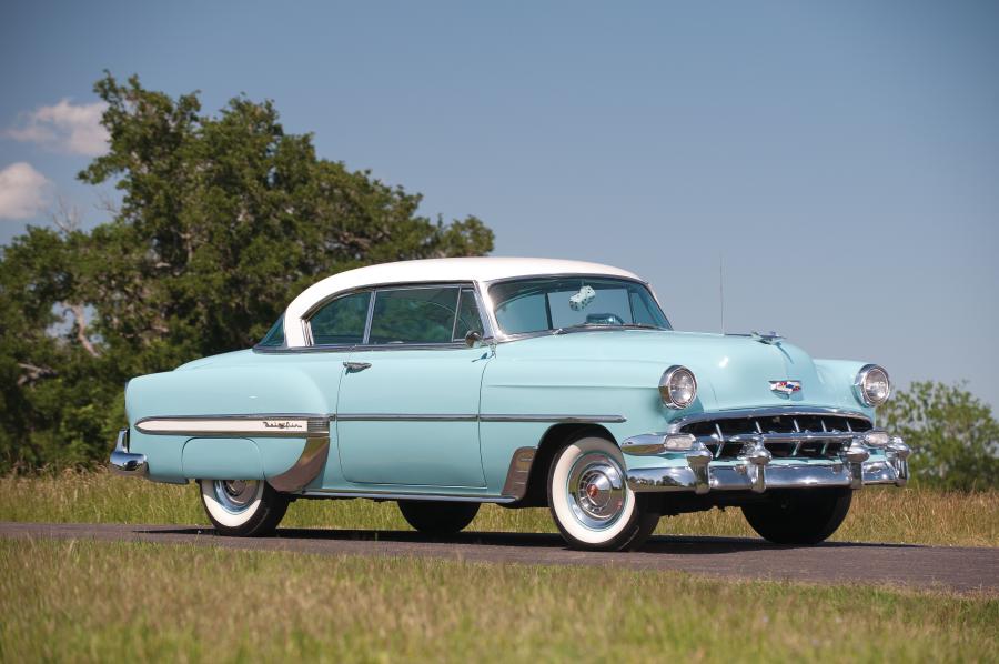  Chevrolet Bel Air Sport Coupe 1954 года  (фото 56 из 67)